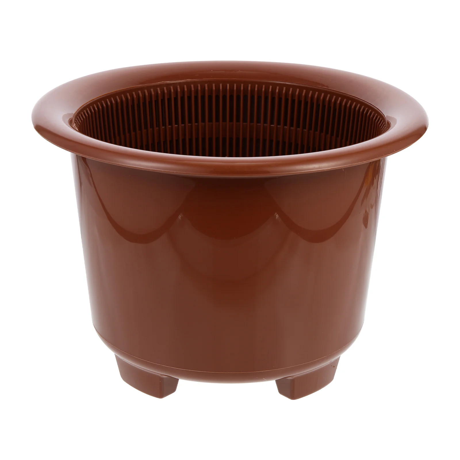 1 set Double Layer Flower Pot Plastic Planting Pots For Indoor Outdoor Garden Nursery Accessories Multipurpose Gardening