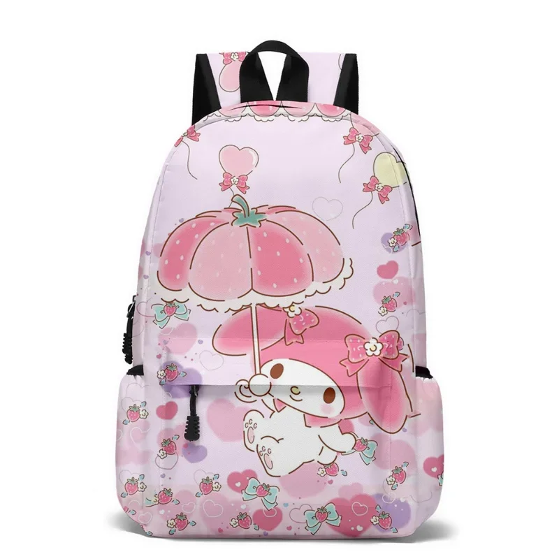 Sanrio New Melody Student Schoolbag Cute Cartoon Lightweight and Large Capacity Children Backpack