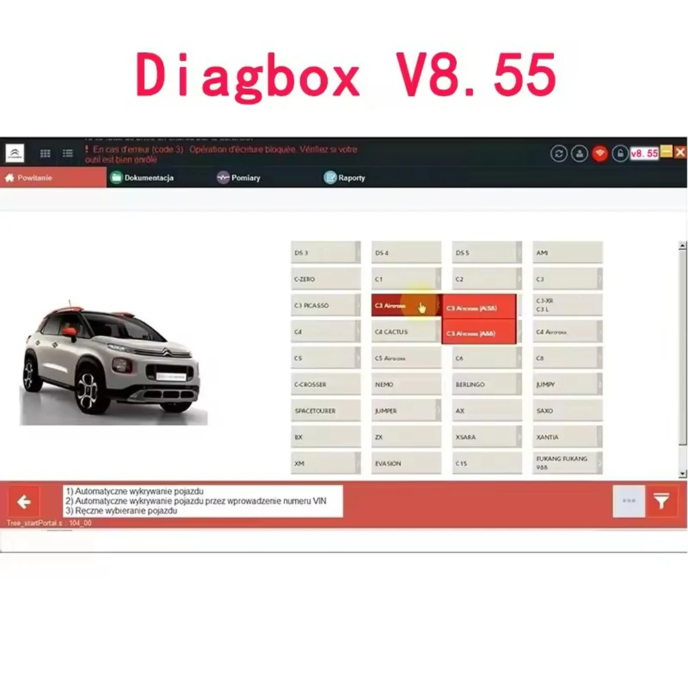 

Diagbox V9.96 V9.91 V9.68 V8.55 Full Update For Lexia3 PP2000 Lexia-3 Diagbox 9.96 For Citroen/Peogeot Diagnostic Tool To 2024