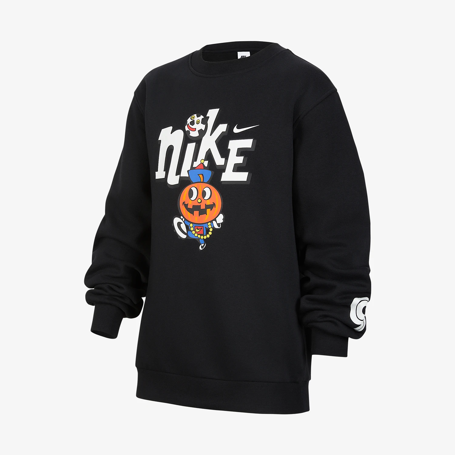 

Оригинальный велюровый вязаный свитшот Nike Sportswear с круглым вырезом для детей старшего возраста IO0095-010