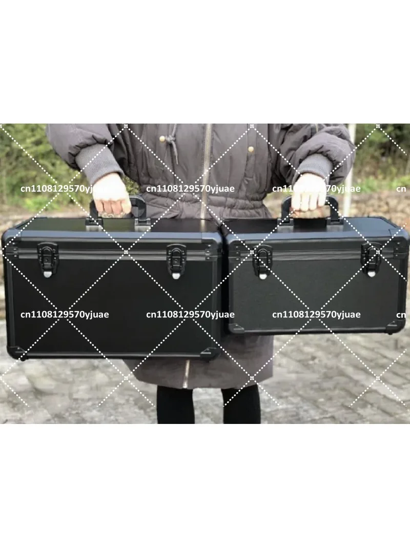 Large Aluminum Organizer Suitcase Hard Case Multifunctional Tool Storage Box Waterproof for Car Mechanic