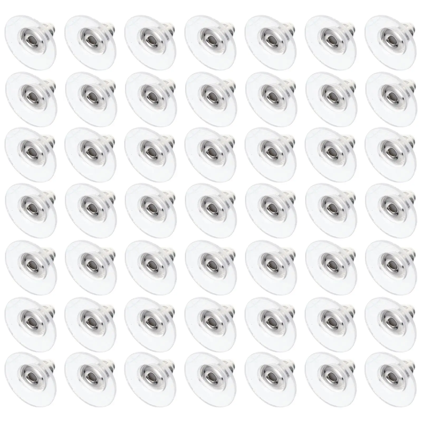 

100 Pcs Studs Accessories Durable Plastic Jewelry Supplies Earring Backs For Studs Stops Jewelry Supplies Earring Stopper