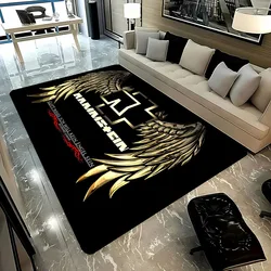 3D HD Printing Room Carpet T-Rammsteins Living Room Rugs Bedroom Sofa Doormat Kitchen Decor Mat Kid Game Non-slip Floor Alfombra