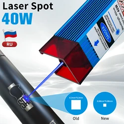 Laser Module 450nm 40W TTL/PWM Laser Engraving Head DIY CNC Laser Cutting For Wood Engraving Tool Compressed Spot Technology