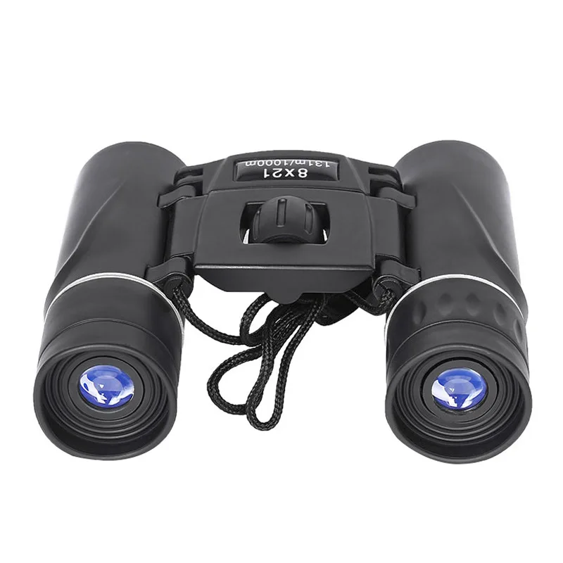 8X 21mm Zoom Adjustable Outdoor Travel Pocket Portable Birthday Gift Bird Viewer  Educational Camping Telescope Binocular