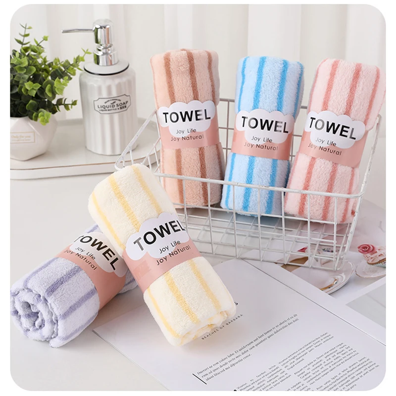 

Microfiber Towel Set Coral Fleece Absorbent Hair Swimming Face Hand Bath Towel Sets Microfibre Bathroom Towels Sets