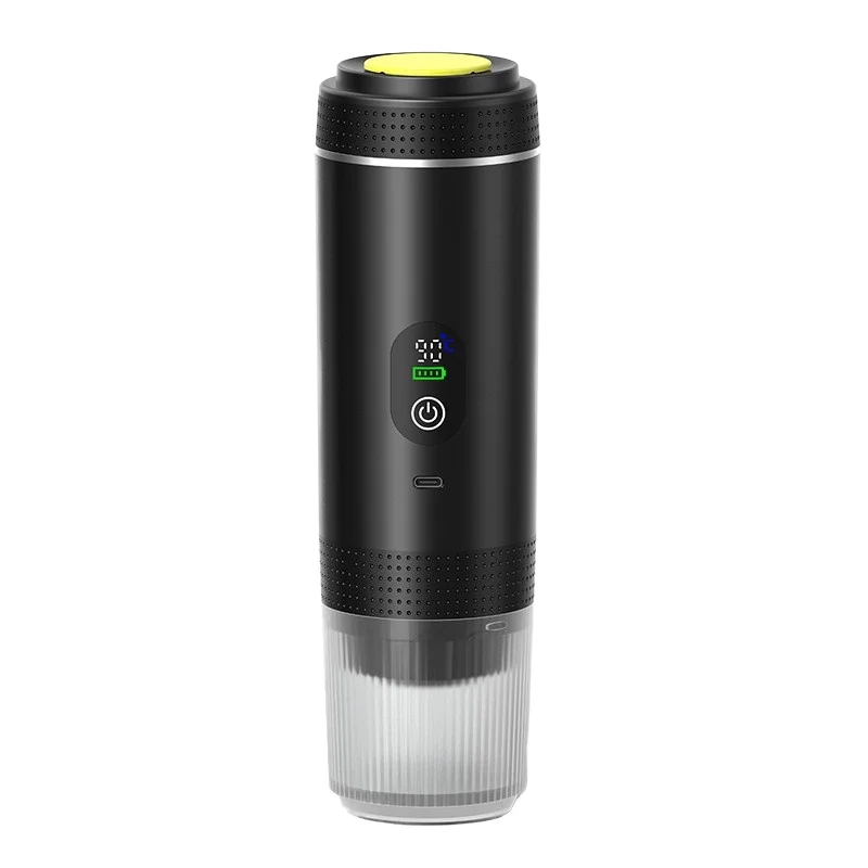 

Rechargeable Self Heating Cup Espresso Machine Capsules Coffee Pods On-the-go Use Travel Portable Coffee Maker