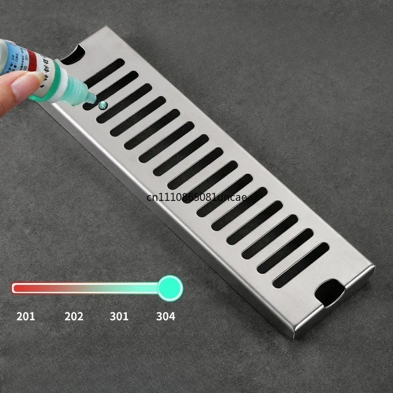 

Прямоугольная решетка для напольного слива из нержавеющей стали, крышка для слива в ванной, для бассейна, для балкона, фильтрующая сетка