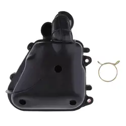 Motorcycle Air Intake Filter Box with Clip Easy Cleaner Assembly Replacement Parts for Yamaha JOG 50cc 2 Stroke Scooter