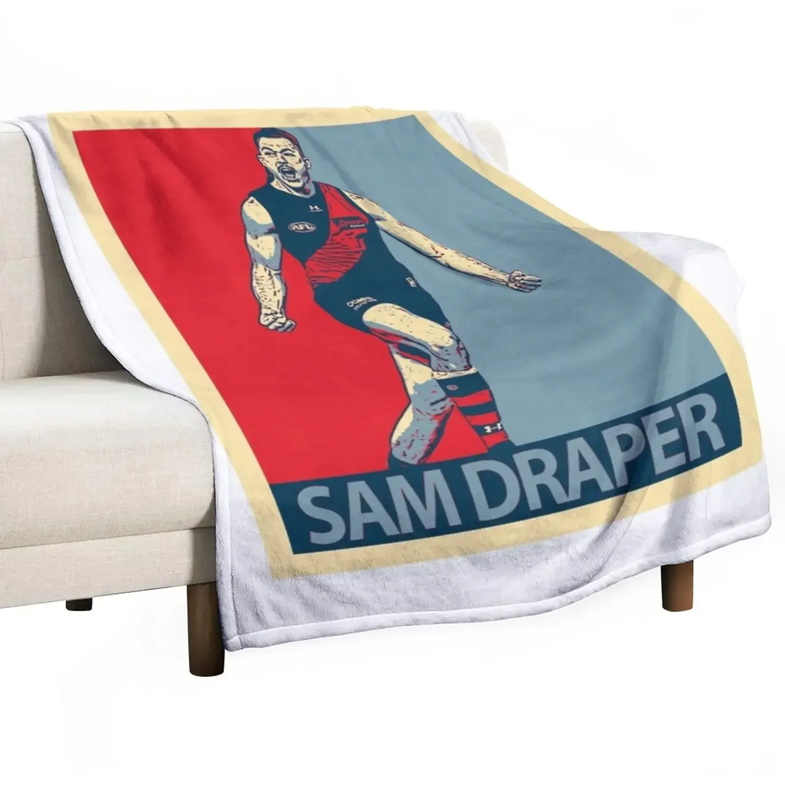 Sam Draper Throw Blanket Flannels Large decorative Blankets