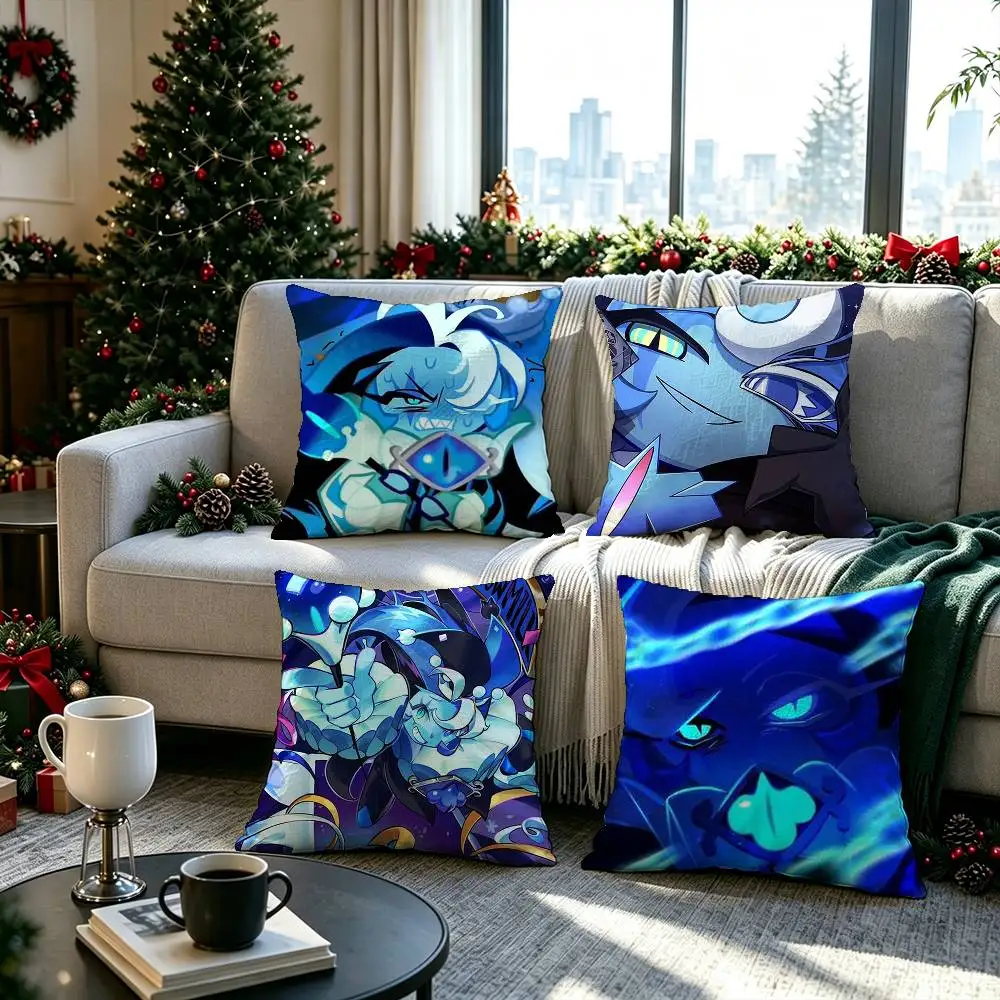 Shadow Milk Cookie  Pillow cover Soft Microfiber Pillowcase Home Sofa Decor Surprise Decorative printed.