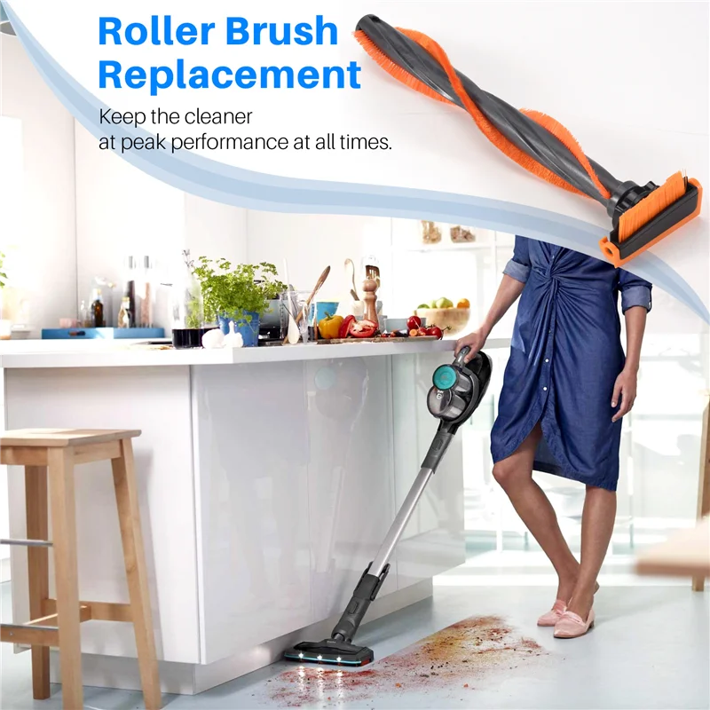 -A90P Roller Brush Replacement For  Speedpro Aqua,Speedpro FC6729/01,FC6728/01,FC6726/01,FC6725/01,FC6722/01