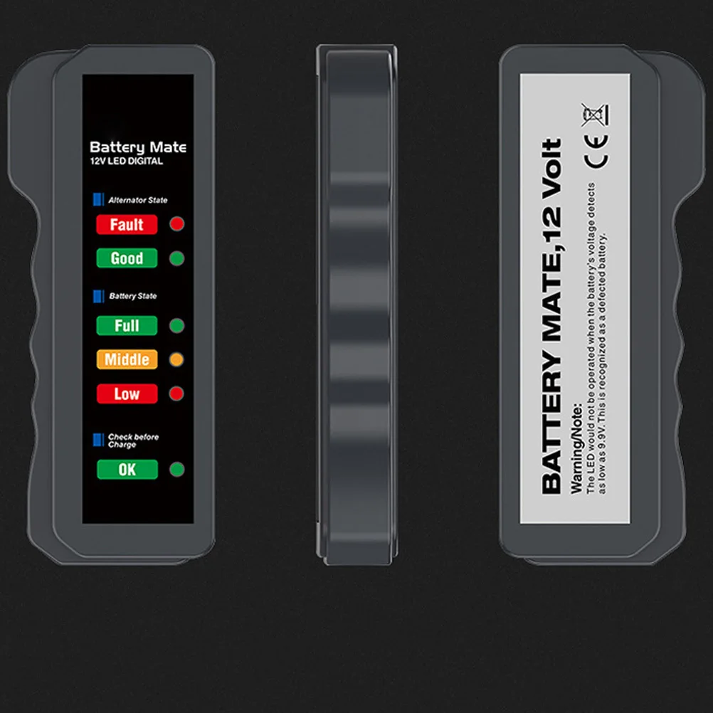 

12V Car Tester Pure Copper Plating Wide Mouth Strong Bite Force Accurate Measurement Portable Lightweight Durable