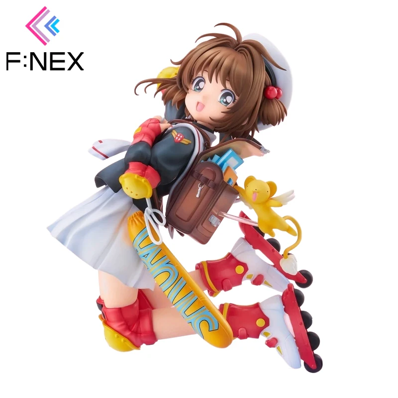 

Original F:NEX Cardcaptor Sakura Kinomoto Sakura 25th Anniversary Anime Figure Genuine Collectible Model Statuette Ornament Gift