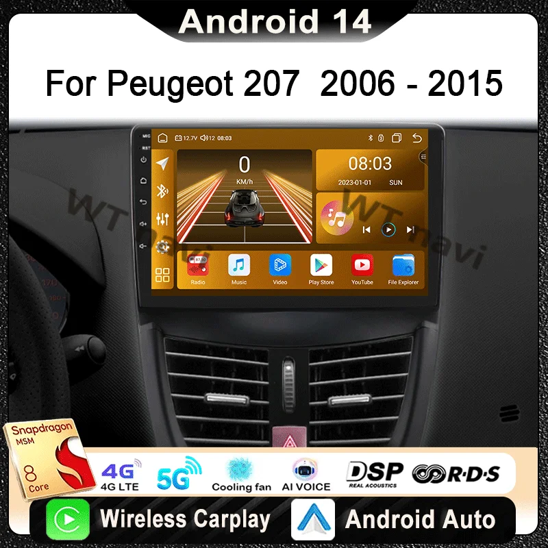 For Peugeot 207 200… - image