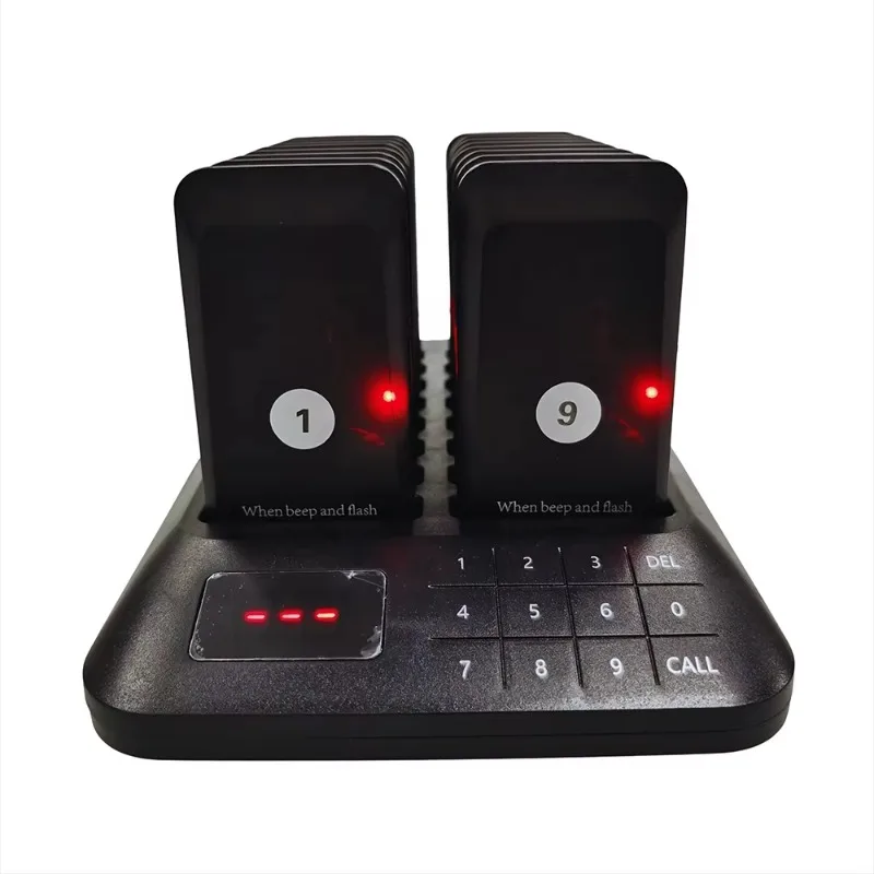 

Wireless Queue Paging System Waiter Call Pagers for Restaurant