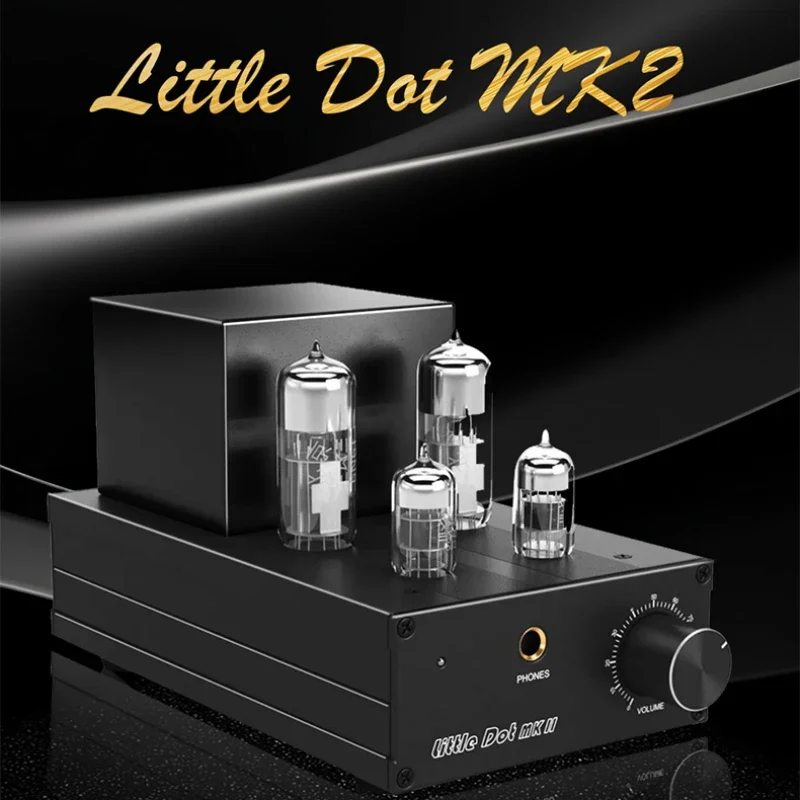 Little Dot MK2 MK 2 Vacuum Tube HIFI Headphone Audio Earphone Amps DAC Amplifier EXQUIS 6J1 6N6 Lamp Headset Amplifier