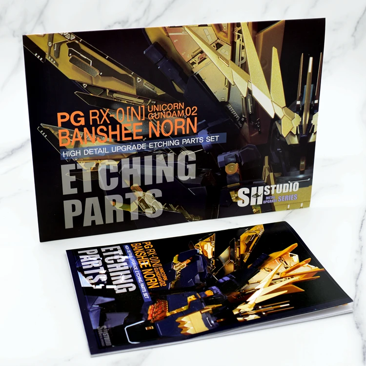 SH STUDIO for PG 1/60 RX-0 UNICORN  02 BANSHE NORN ETCHING PARTS Special Etching Sheet Assembled Model Accessories