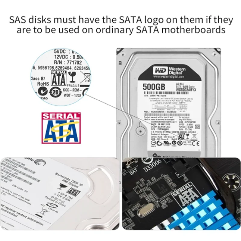 SFF 8482 29p SAS to SATA Adapter SFF-8482 29Pin SAS Hard Disk Drive to Motherboard SATA 22Pin 90 Degree Angled Converter Adapter