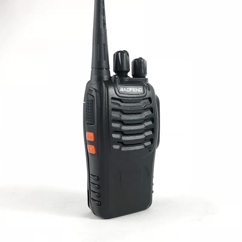 Baofeng-BF-888S Walkie Talkie portátil sem fio, rádio portátil, 2pcs, 5W, 1800mAh, UHF, 400-470MHz, rádios portáteis, original