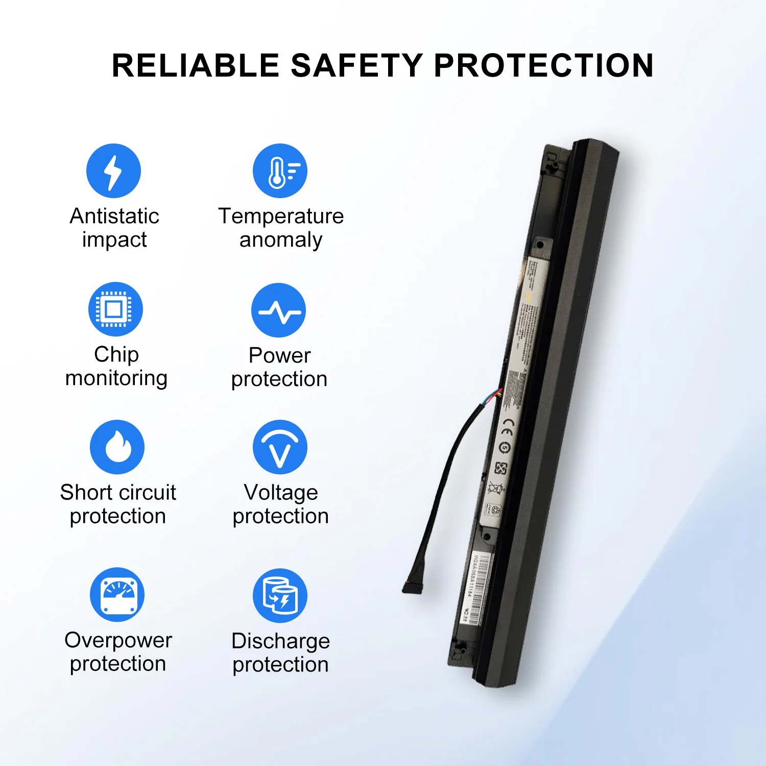 SARKAWNN 4CELLS L15L4A01 Laptop Battery For IdeaPad 100-15IBD(80QQ009LGE) (80QQ00GCGE)(80QQ018HGE) IdeaPad 80QH00BCUS, TianYi10