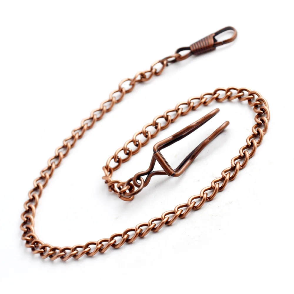 5 Colors Fob Chain for Pocket Watches Clip Waist Chains Wholesale Mechanical Quartz Pocket-Watch Accessories
