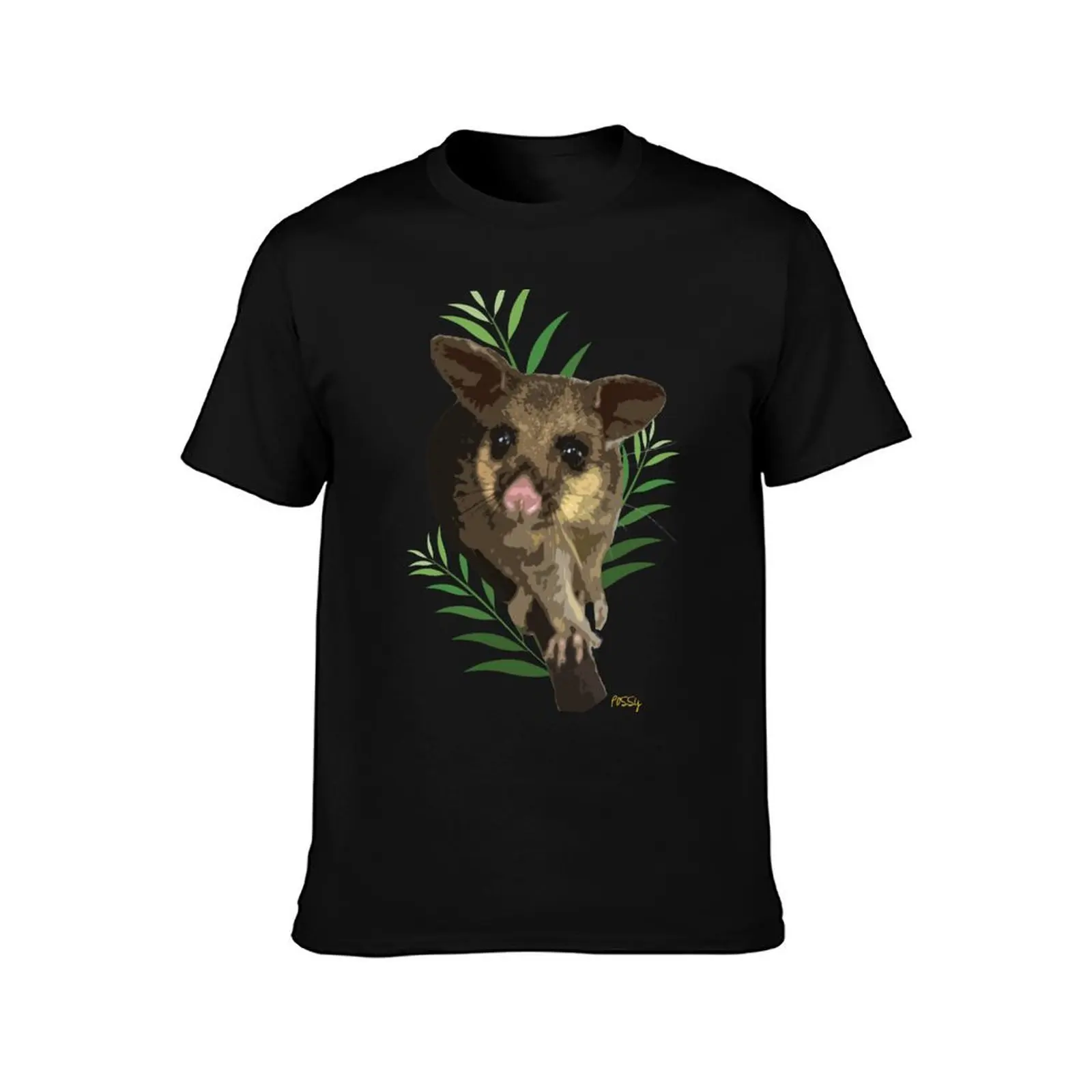 Brushtail Possum T-Shirt customs design your own oversizeds oversized t shirt cotton graphic tees outfits for men