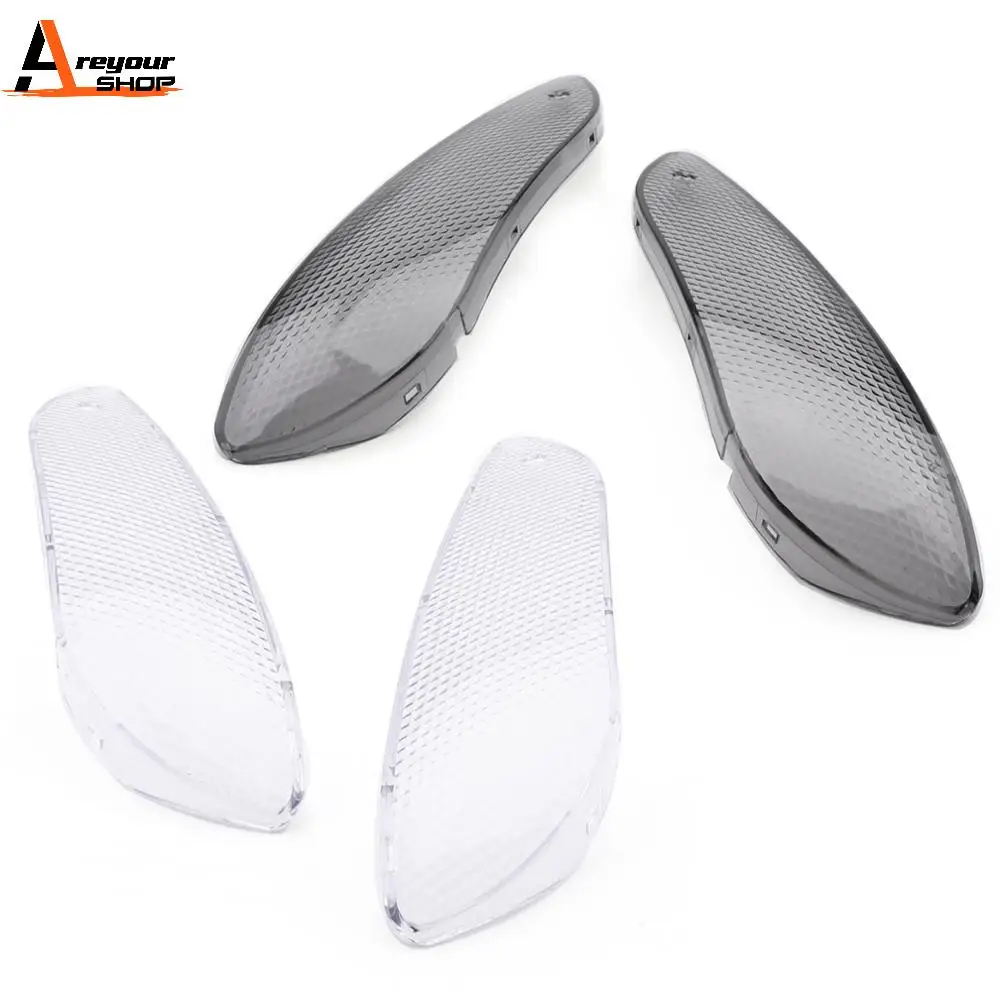 Areyourshop for BMW K1200LT 1999-2007 Front Turn Signals lens K 1200 LT Clear Smoke Motorcycle covers