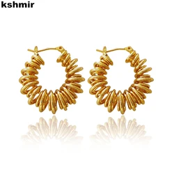 kshmir 2022 New spring geometric earring creative fashion earrings temperament fashionable earrings jewelry accessories gift