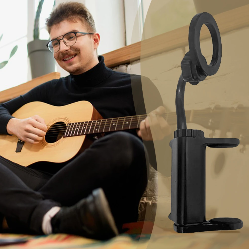 

Magnetic Guitar Phone Holder Cell Phone Stand Clamp for 6-8.8cm Thick Guitars/Ukulele for Live Streaming and Hands-Free Videos