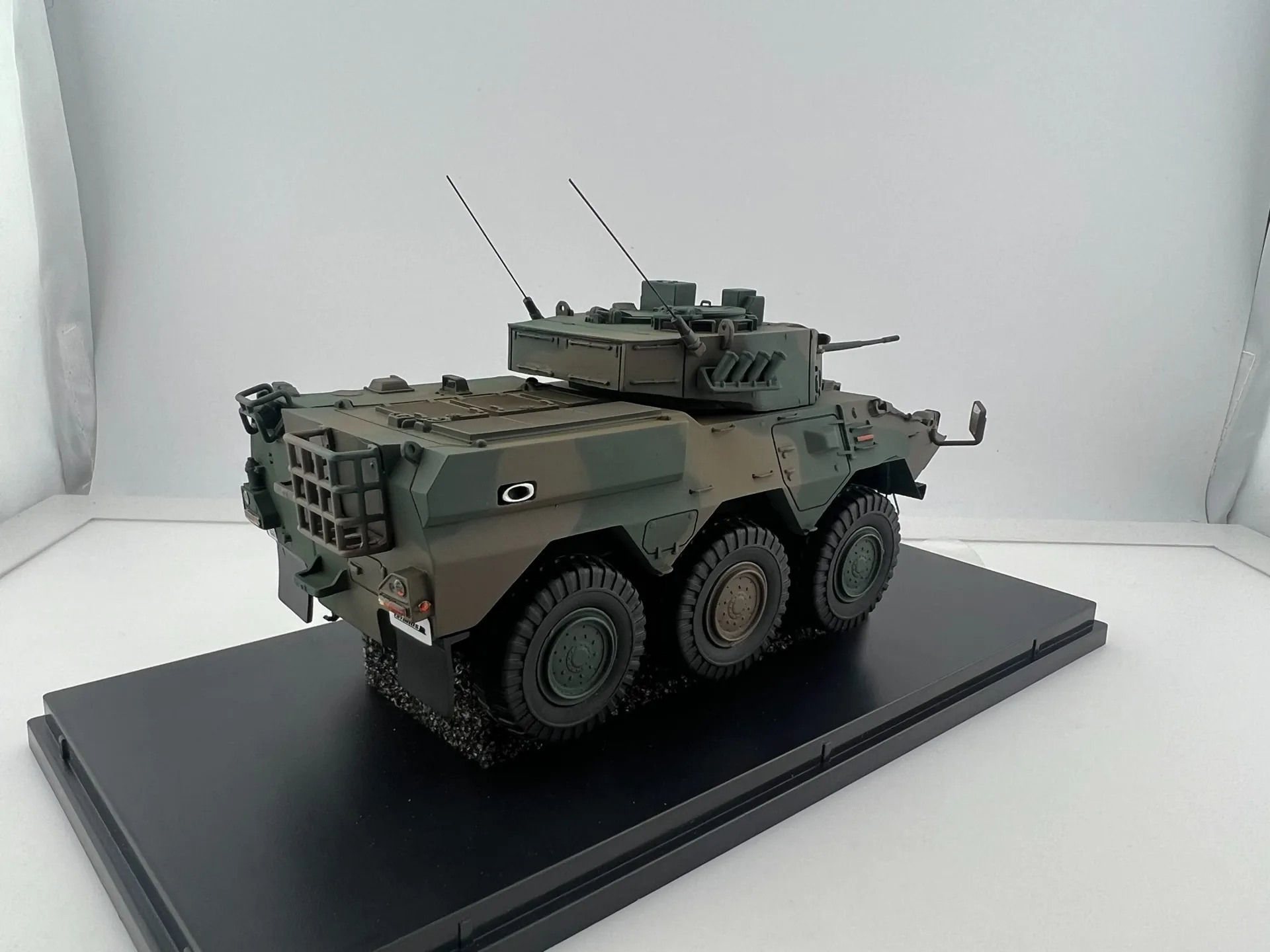 جزر دييكاست 1/43 مقياس LZ87 الاستطلاع والأمن نموذج سيارة لعبة قابلة للجمع هدية تذكارية عرض حلية
