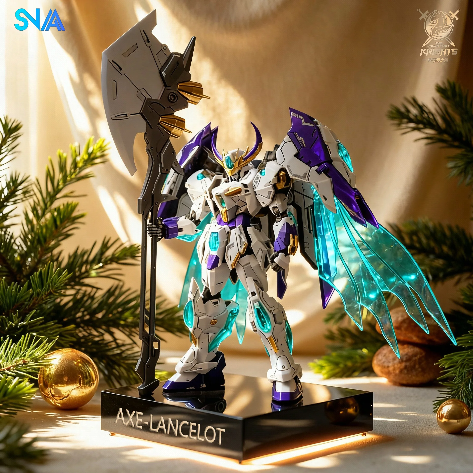 

SNAA Cyber Hardcore Style Multiple Poses King Arthur's Legend Cyber Knight Figure Lancelot Achilles Limited Festival Model Gift