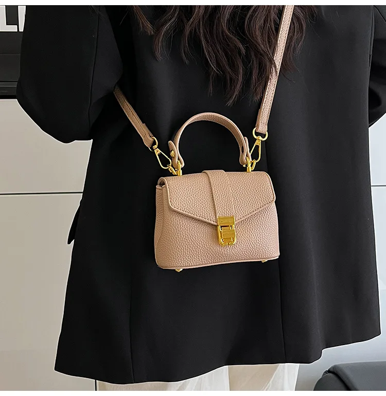 حقيبة يد نسائية فاخرة لعام 2025، محفظة كتف متعددة الاتجاهات من الجلد النباتي، حقيبة يد ذات سعة كبيرة للتنقل في العمل والاستخدام اليومي #4