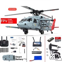 Yuxiang F09h Black Hawk Helicopter Gps Optical Flow Positioning Map Transmission One Click Return Fpv Set Helicopter Toy