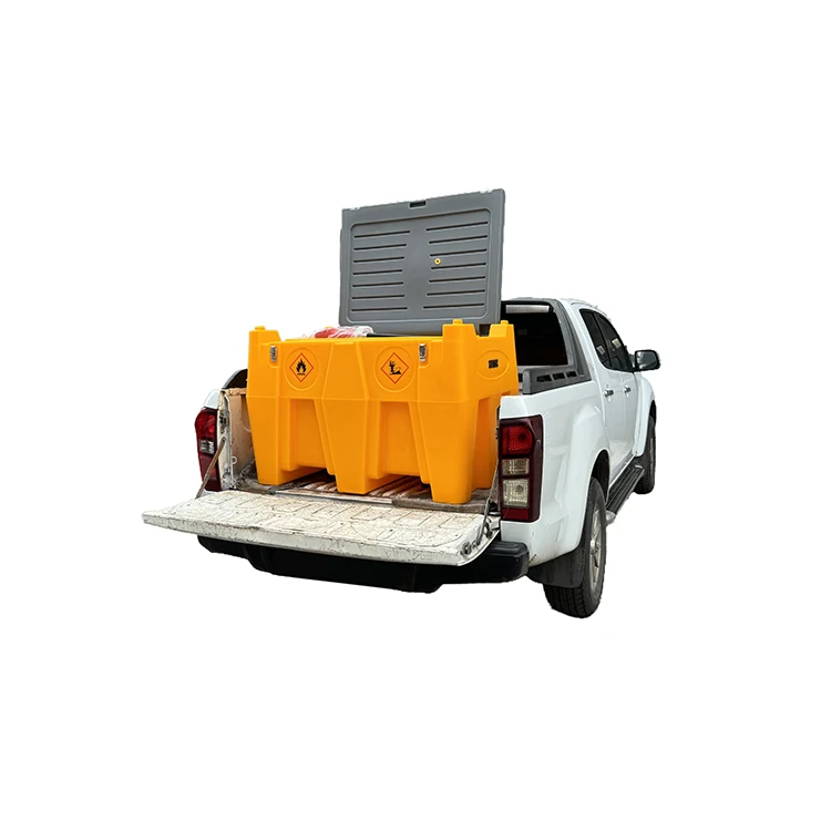 Vehicle Refuel Poly Plastic Portable Mobile Diesel Gasoline Fuel Transfer Tank For Sale