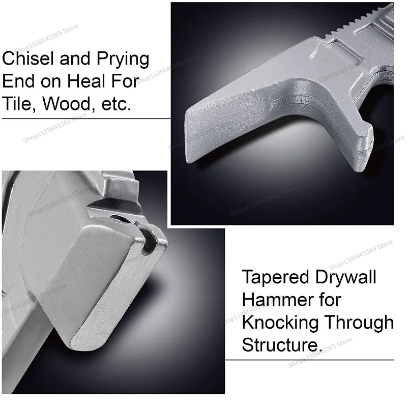Suitable for Home and Outdoor Multifunctional Hammers, Nail Lifters, Pry Bars, and Dismantling Tools