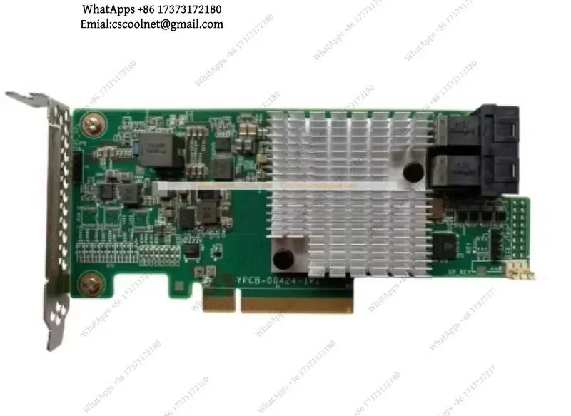 JS01 HBA Card IT Mode SAS3008 12Gb/s SATA SAS PCIe 3.0 SFF-8643 for ZFS FreeNAS UnRAID Server Storage Adapter