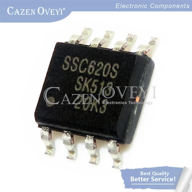 5pcs/lot SSC620S SSC620 AD621ARZ AD621AR AD621 SN65HVD233DR SN65HVD233 VP233 CR6842S CR6842  SOP-8