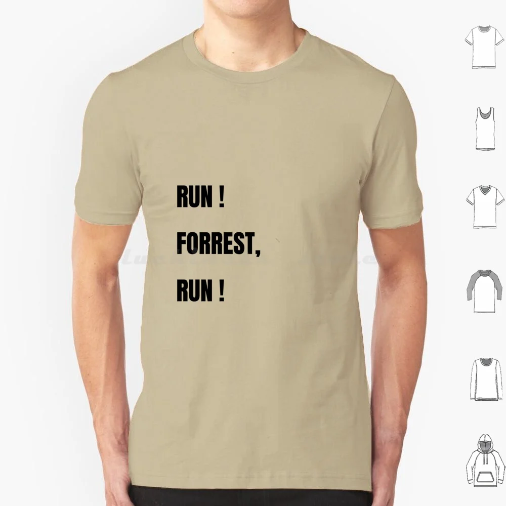 Forrest Gump-Jenny Curran: ¡Correr! ¡Forrest, ejecutar! Camiseta 6xl de algodón, camiseta fresca Forrest Gump Tom Hanks Gump Movie Run Forrest Run