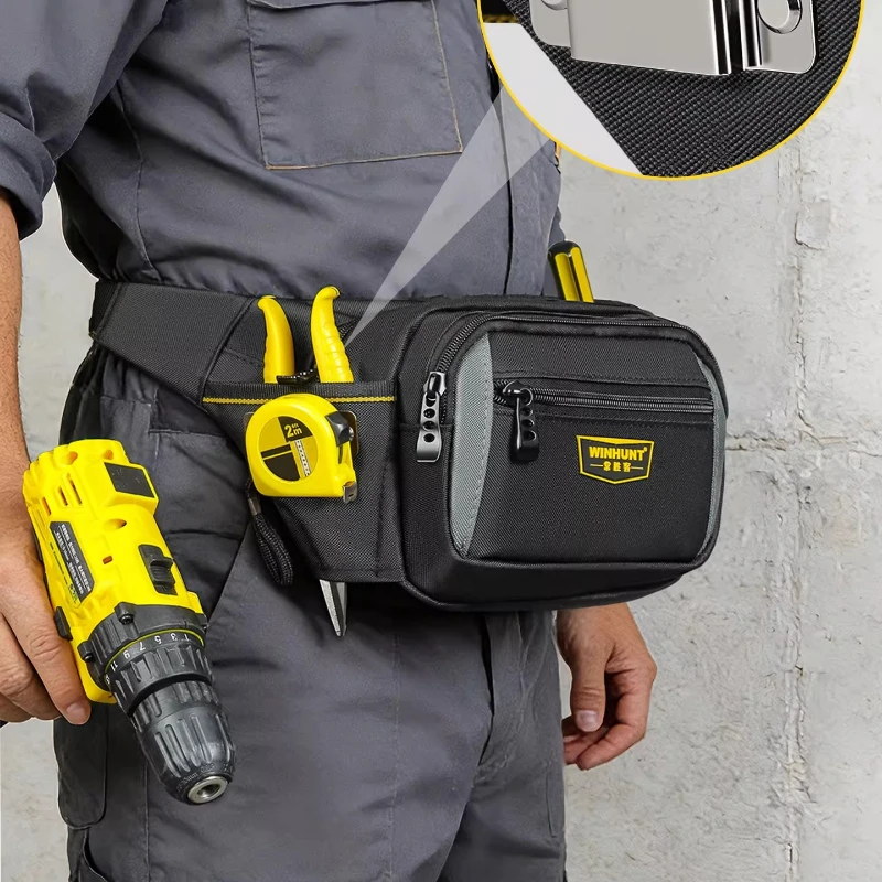 Easeman Hand Tool Bag Large Organizer Tools Storage Pliers Electrician Tice Drill Pouch First-aid Kit Electricity Packing Job