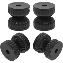 4 Pcs Bedside Anti-sway Cabinet Stoppers for Headboard Bumpers Wall Bedframe Abnormal Noise Prevent Sliding Plastic