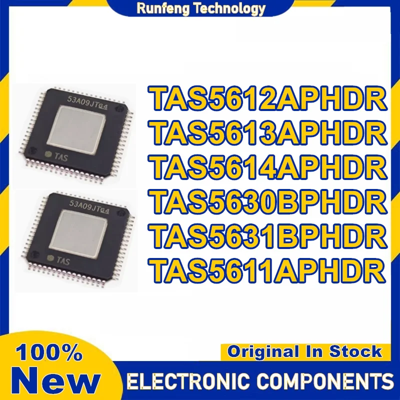 TAS5611APHDR TAS5612APHDR TAS5613APHDR TAS5614APHDR TAS5630BPHDR TAS5631BPHDR 新オリジナル在庫あり