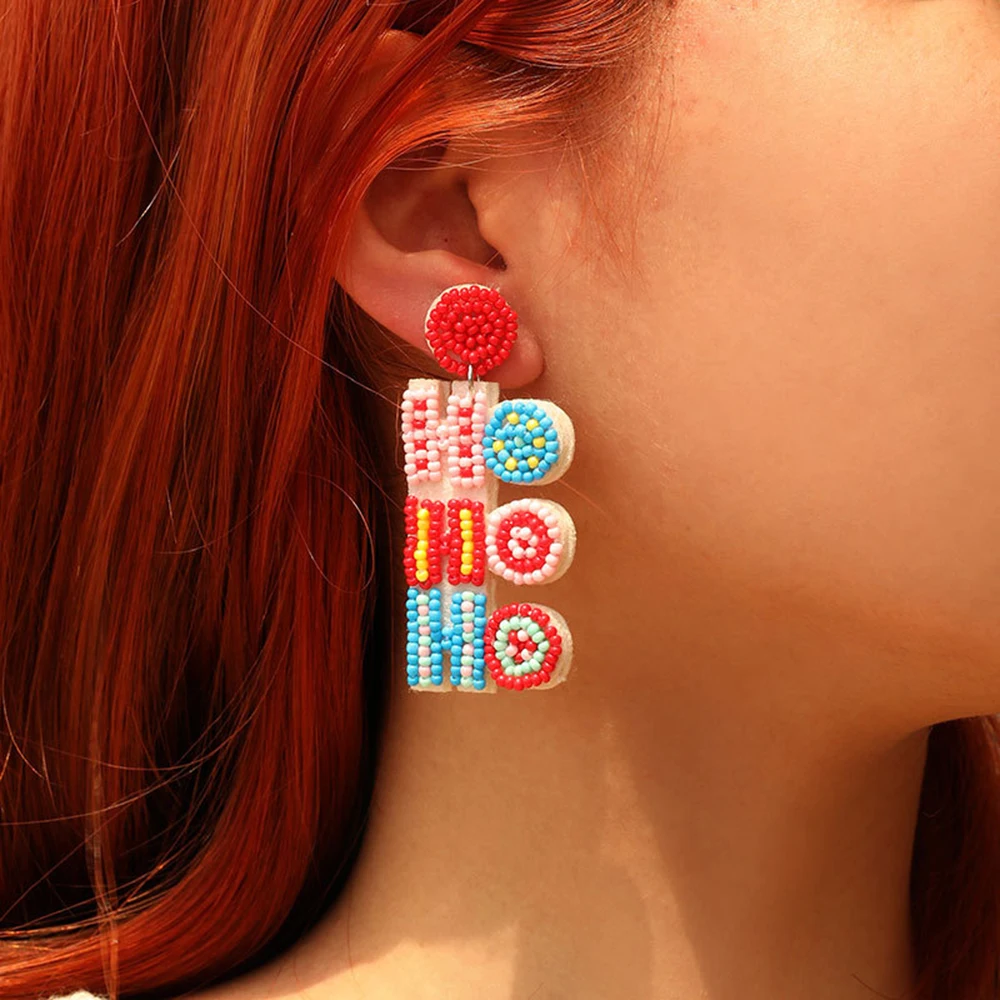 Statement Drop Earrings Colorful Creative Dangle Earrings for Women Payty Jewelry Accessories