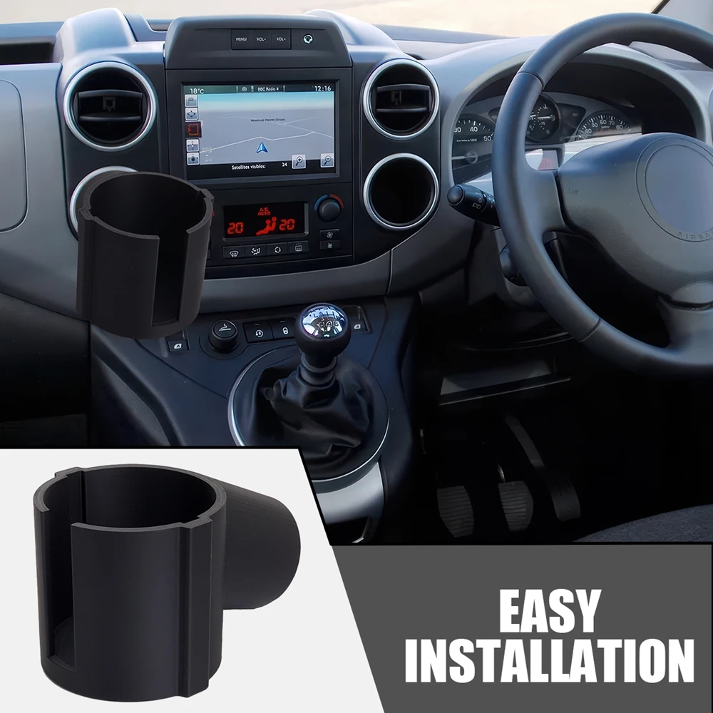 1/2PCS Coffee Beverage Cup Holder For Peugeot Partner Citroen Berlingo Cup Holder Mobile Phone Stand
