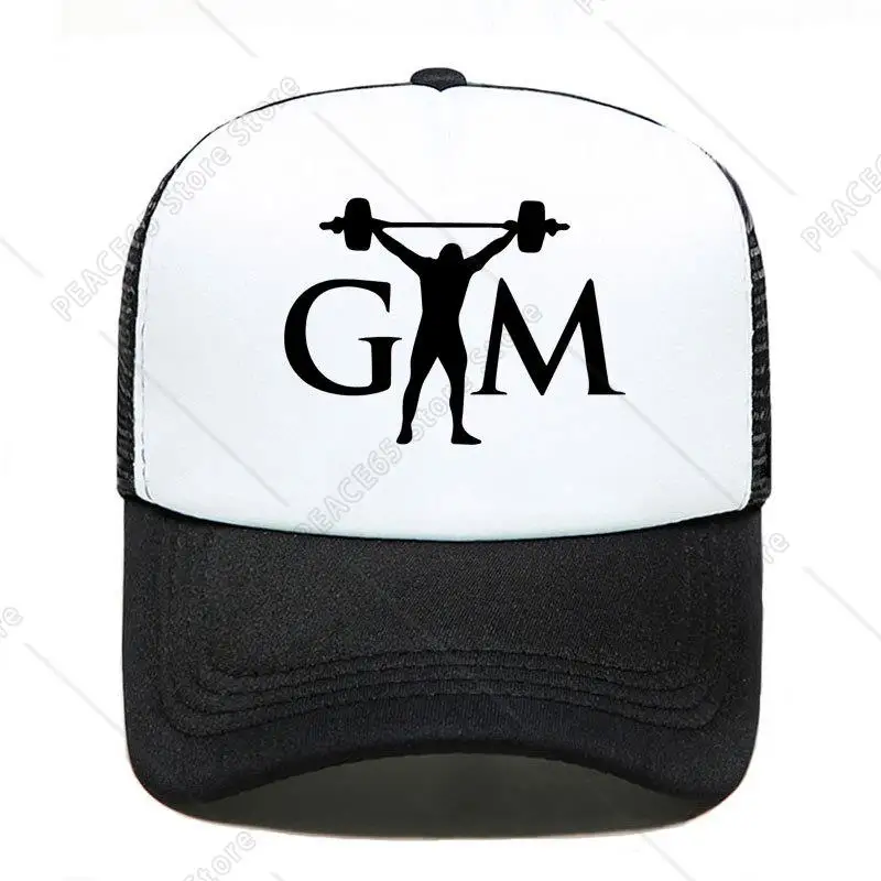 Men Woman Unisex Baseball Cap Gym Healthy Life Style Sports Wand Outdoor Sun Hat Adjustable Sports Caps In Mesh Hat