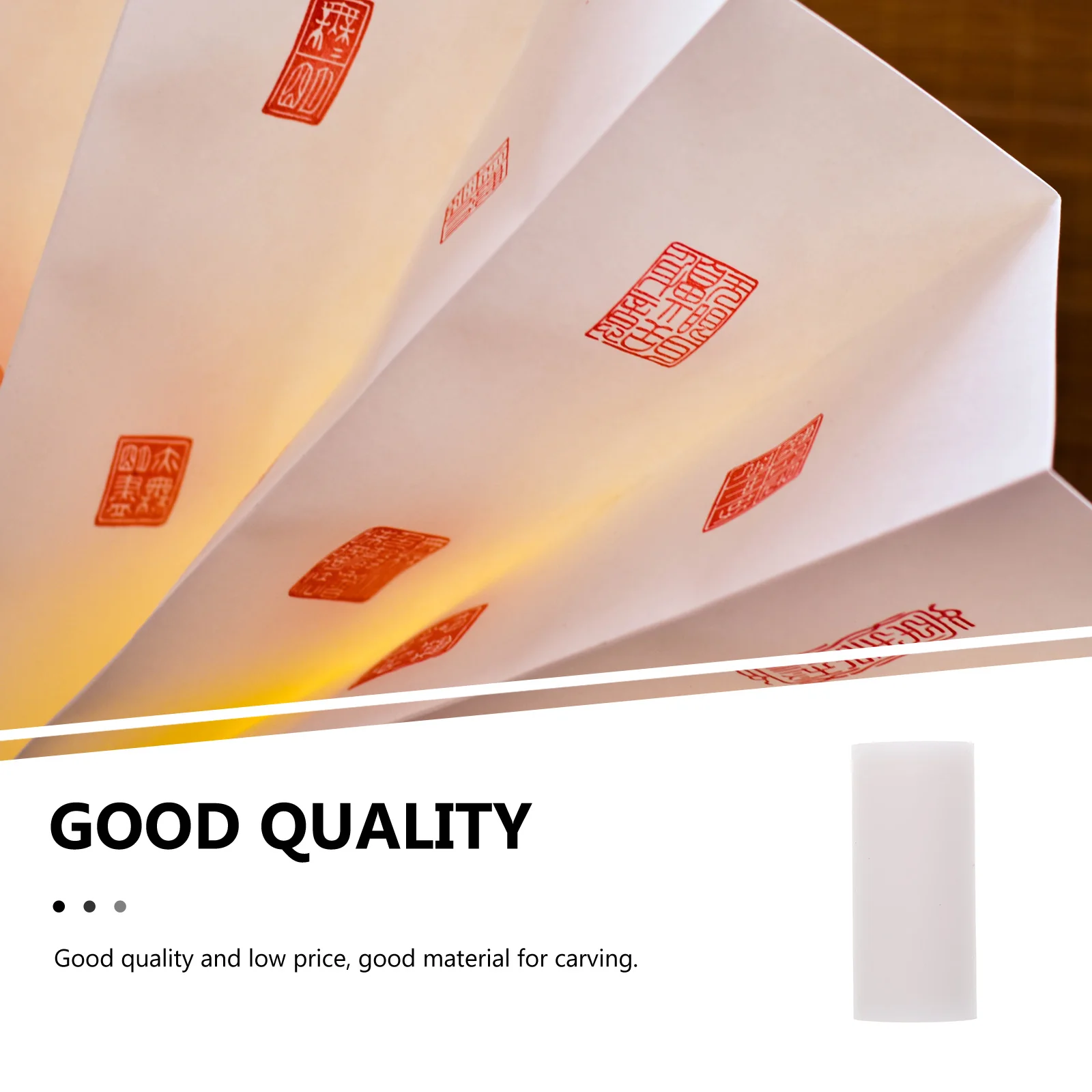 

4pcs Carving Rubber Stamps Bright Beautiful Color DIY Crafts Material Easy Operate TPR Blocks H made Accessories
