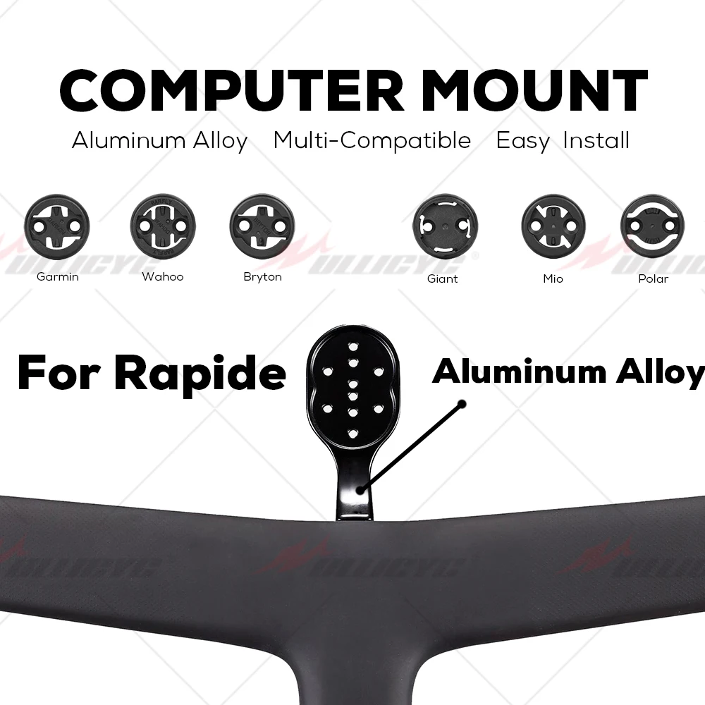 

For SL8/SL7 Out Front Computer Holder Stopwatch Mount GPS Bike Mount For Garmin Gopro Bryton Wahoo Aluminum alloy