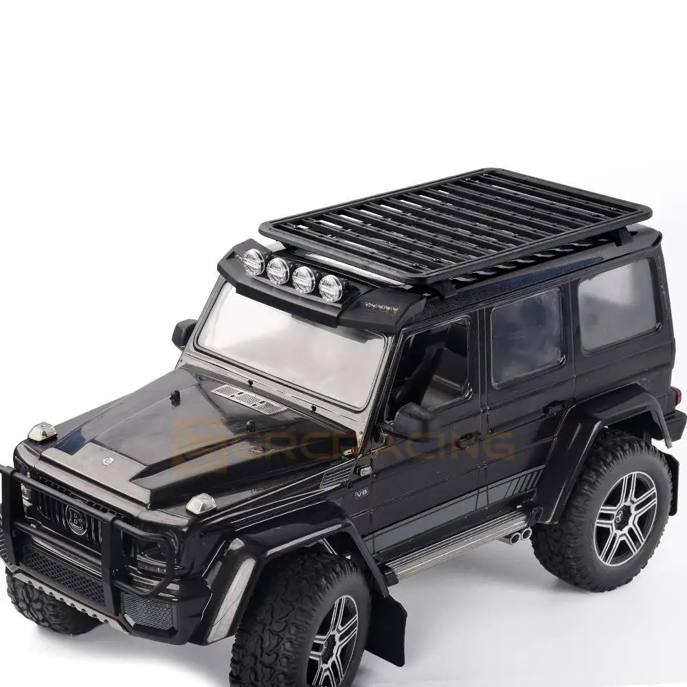 1/10 Rc Car Modification Accessories For Trx4 Bronco G500 Trx6 G63 Axial Scx10 Iii Yikong Metal Roof Rack