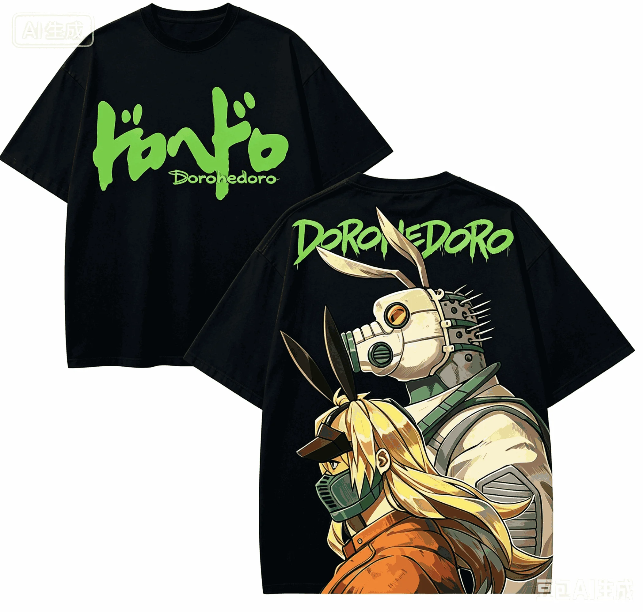 Dorohedoro Anime Lover T-shirt Harajuku Cotton New Model Hig