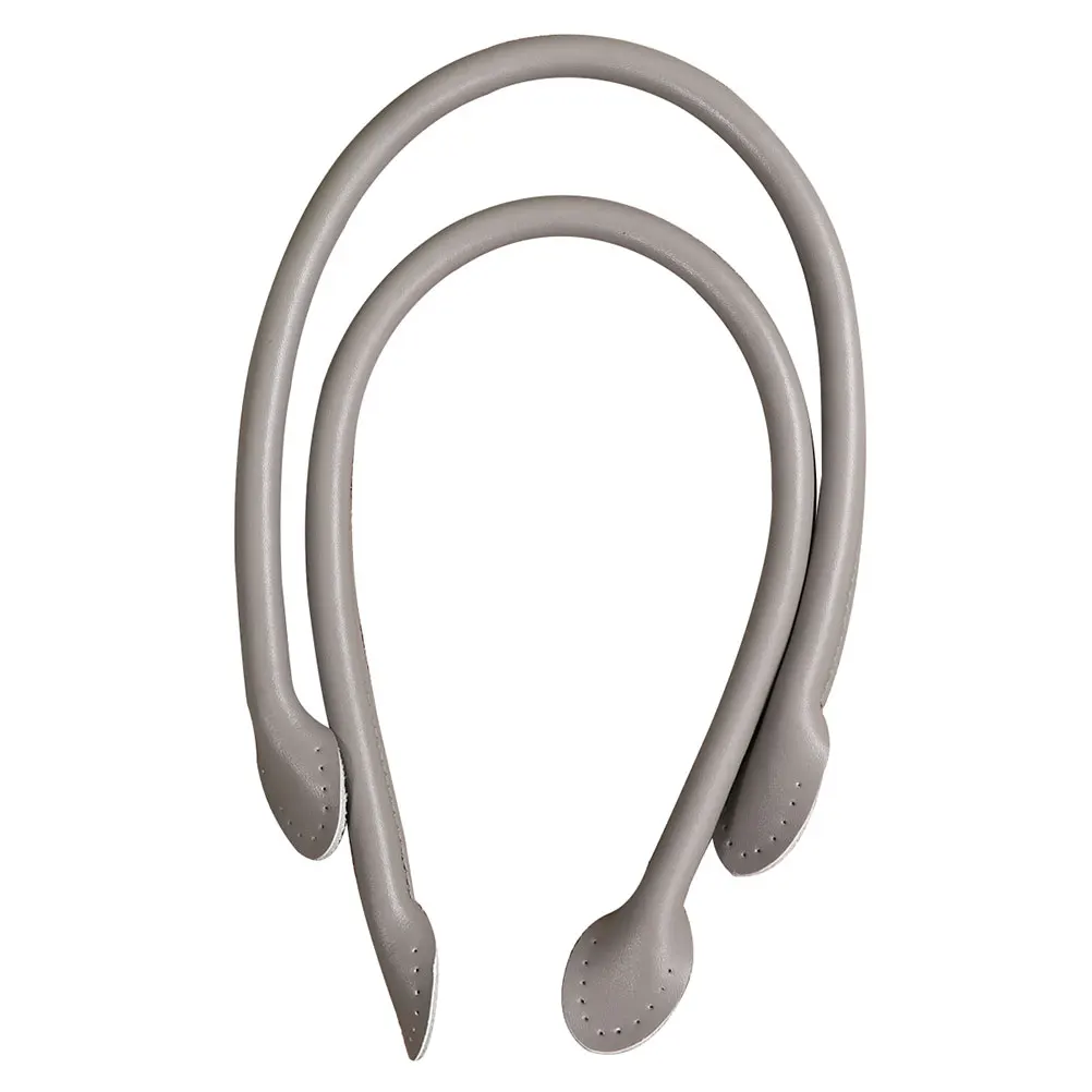 

1Pair Bright Color Bag Strap Replacement Thickened Sewing Handle for Tote Handbag Small Pouch DIY Accessories Grey